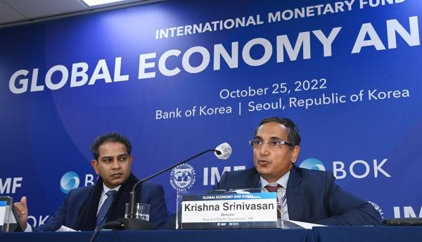 国际货币基金组织(IMF)预测，2023年韩国的出口增长率将降至0%