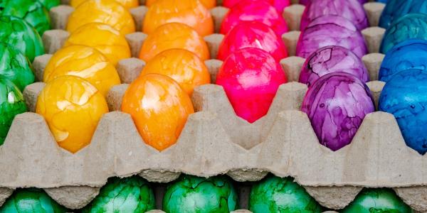 Be careful in the supermarket: That’s why you shouldn’t buy colorful Easter eggs