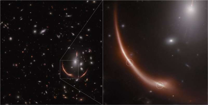 韦伯在遥远的星系中发现了第二颗透镜超新星 